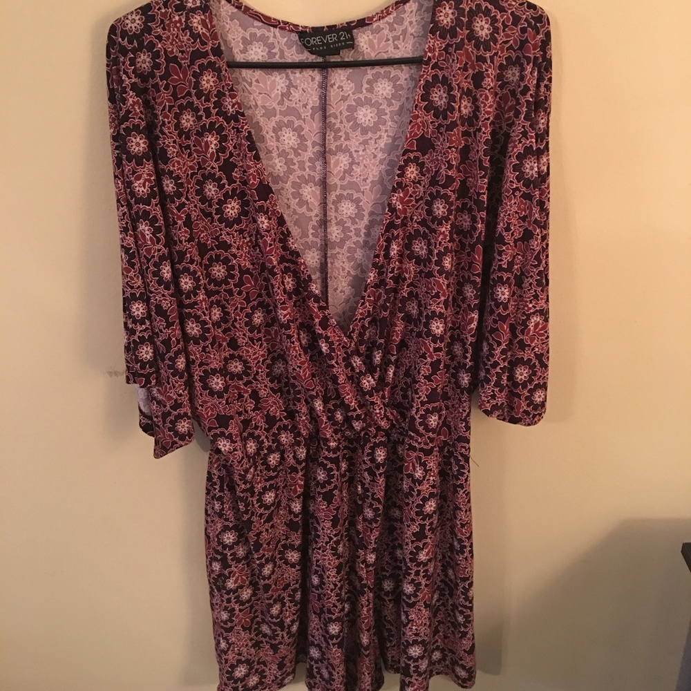 FOREVER 21 // Boho, Floral Romper